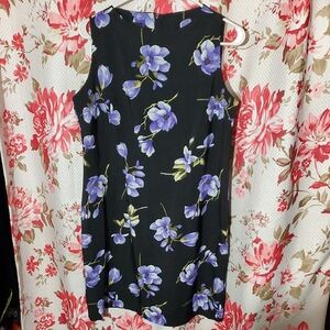 ALYX black And Purple Floral dress 14